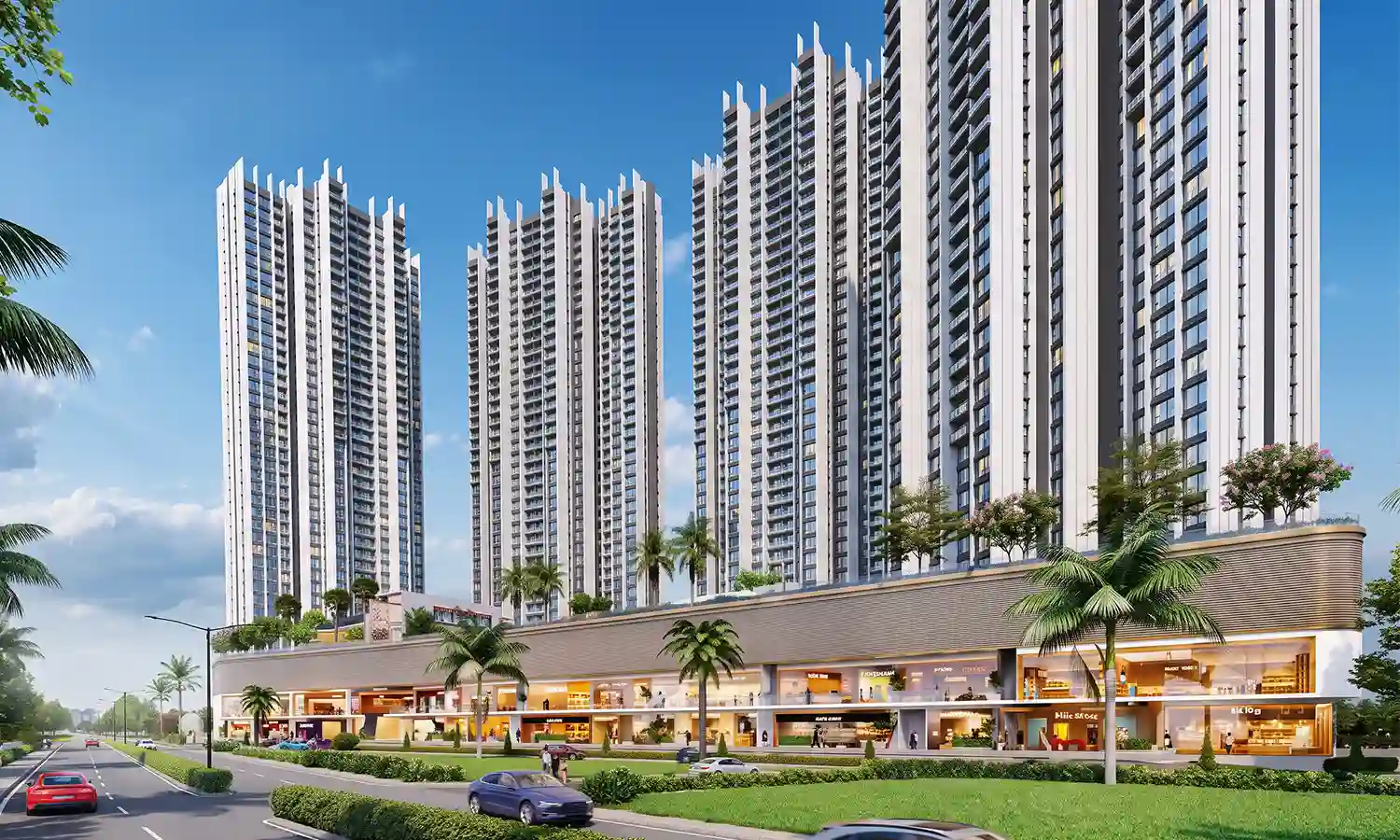 Gallery - Highrise Luxury Towers Elevation